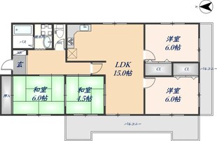 エステート志紀の物件間取画像